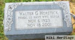 Walter G Horstick