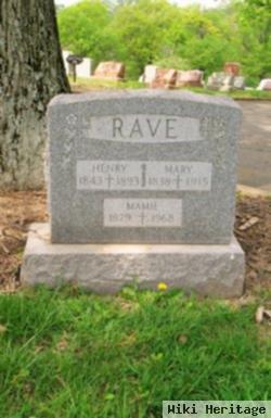 Mary "mamie" Rave