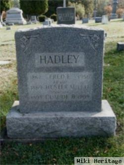 Fred E. Hadley