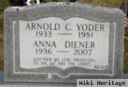 Anna Diener Yoder