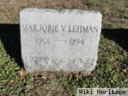 Marjorie Vermilya Lehman