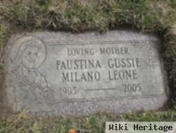 Faustina "gussie" Milano Leone