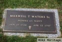 Maxwell Thomas Waters, Sr