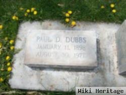 Paul D Dubbs