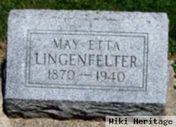 May Etta Lingenfelter