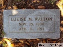 Louise M Walton