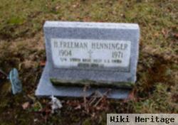 H Freeman Henninger