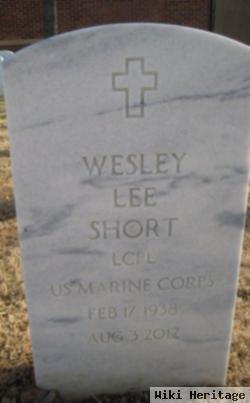 Wesley Lee Short