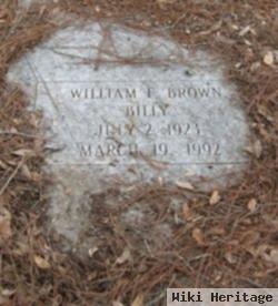 William F Brown