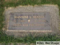 Jeannine L Barnes