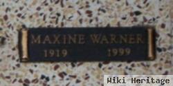 Maxine Evelyn Croxton Warner