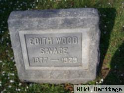 Edith Wood Savage