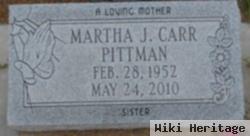 Martha J. Carr Pittman