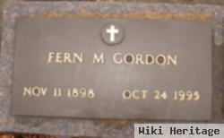 Fern M Gordon