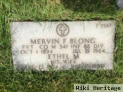 Mervin F Blong