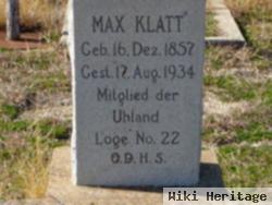 Max Klatt