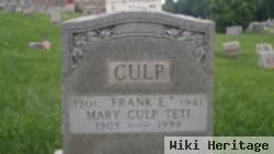 Frank E Culp