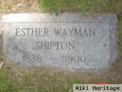 Esther Wayman Shipton