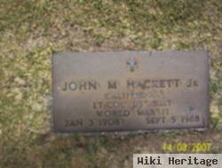 John M. Hacket, Jr