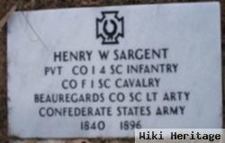 Pvt Henry Warren Sargent