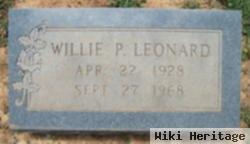 Willie Pearl "b.b." Leonard