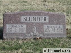 Jerald W Slunder