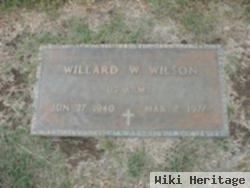 Willard W Wilson