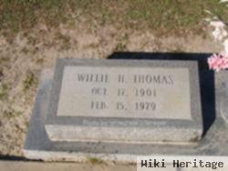 Willie Henry Thomas