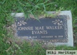 Johnnie Mae Walker Evants