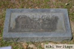 John L Low, Sr