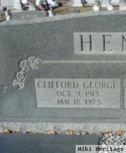 Clifford George Henry