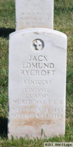 Jack Edmund Rycroft