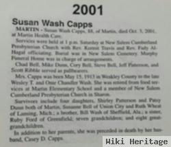 Susan Elizabeth Wash Capps