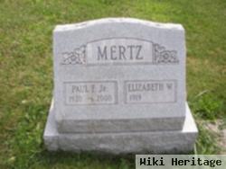 Paul F Mertz, Jr