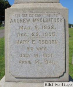 Mary E. Osborn Mcclintock