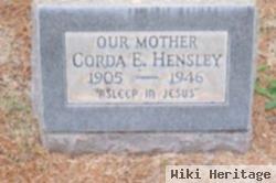 Corda Ethel Adkins Hensley