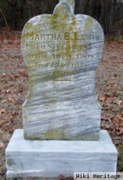 Martha E. Lewis