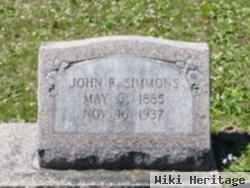 John R Simmons