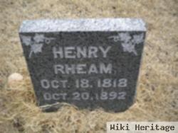 Henry Rheam