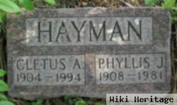 Phyllis J Hayman