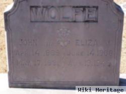 Eliza J Wolfe