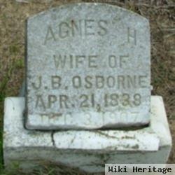 Agnes H Carroway Osborne