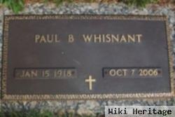 Paul Benjamin Whisnant
