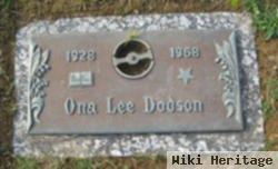 Ona Lee Bageant Dodson