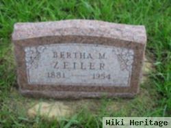 Bertha M. Zeiler