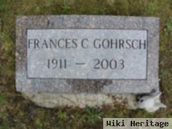 Frances C Isdell Gohrsch