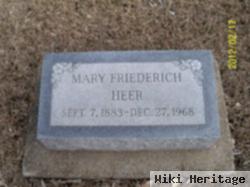 Mary Friederich Heer