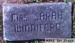 Sarah A. Alexander Winniford