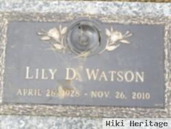 Lily D Watson