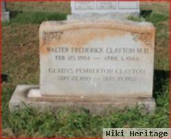 Dr Walter Frederick Clayton